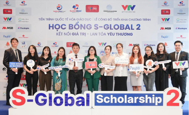 Học bổng S-Global 2 tài trợ 65% cho chương trình IELTS/Giao tiếp trực tuyến với sự đồng hành của VTV Quỹ Tấm lòng Việt - Ảnh 1.